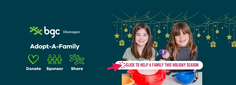 Adopt-A-Family: Help Brighten the Holidays for Okanagan Families