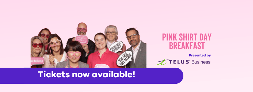 Pink Shirt Day Breakfast 2026 in Kelowna: BGC Okanagan Event Returns